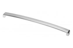 Zamak handle MONZA C=384mm brushed steel 1208966141