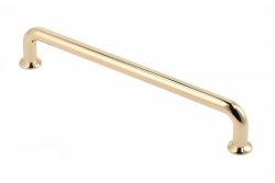 Zamak handle NORD C = 128 mm shiny gold 1208966144