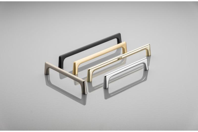 OCTAVIO zamak handle, C=192 mm, gold, brushed 1208966172