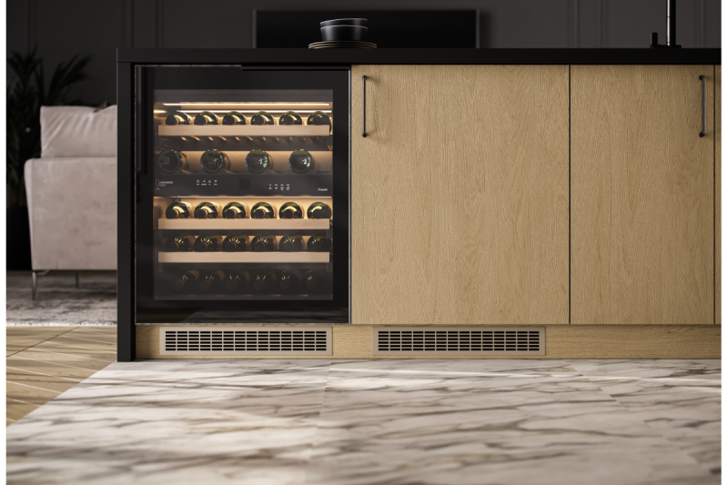 OCTAVIO zamak handle, C=192 mm, black matt 1208966173