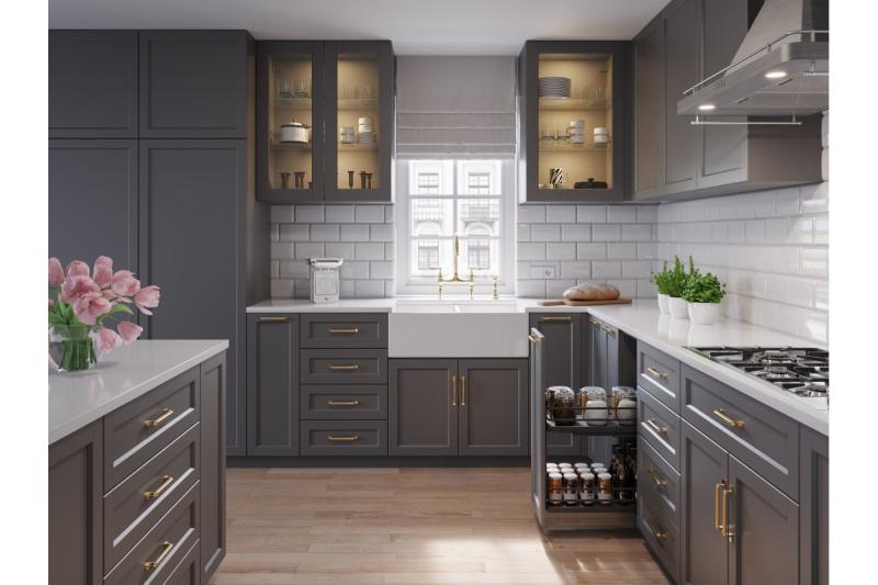 Zamak handle OTTO C = 160 mm champagne 1208966181