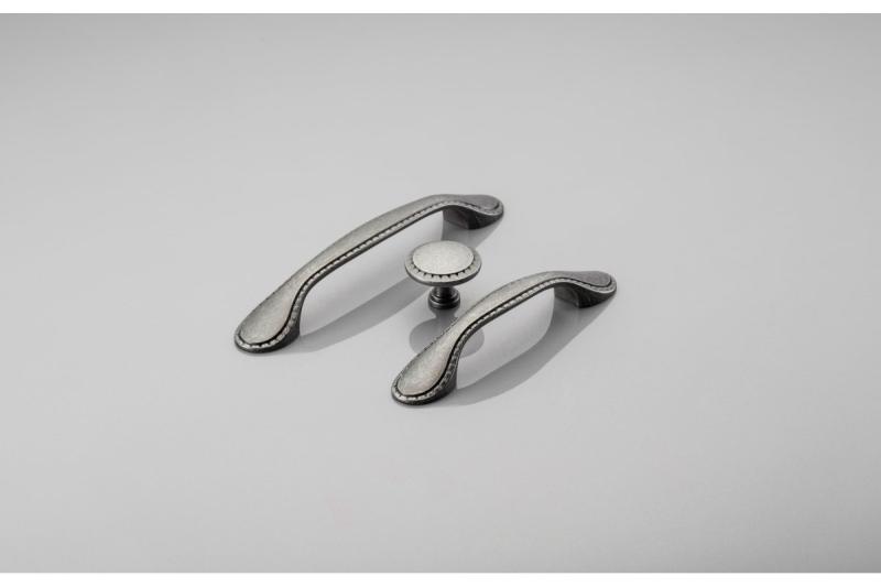 Zamak handle PALERMO  C=128 mm antique silver 1208966182