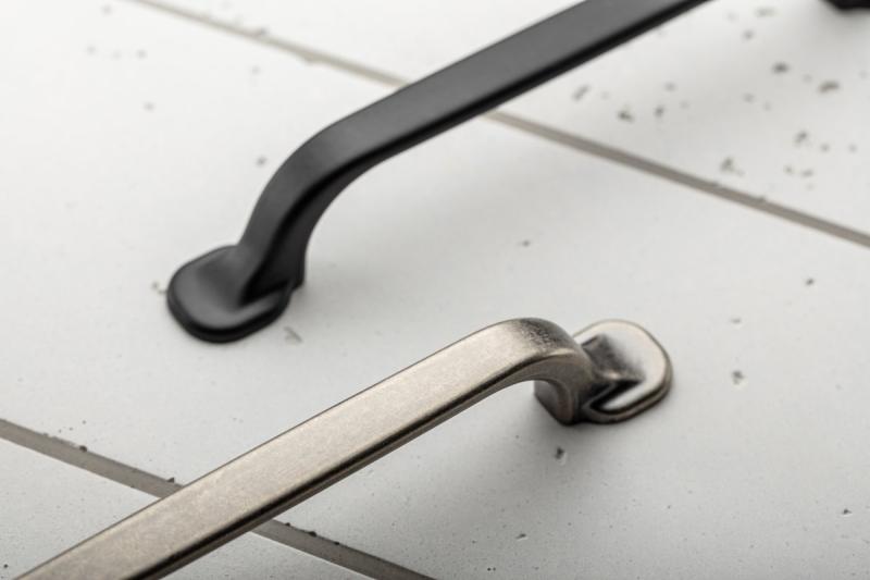 Zamak handle RETRIS C = 128 mm, antique brass 1208966191