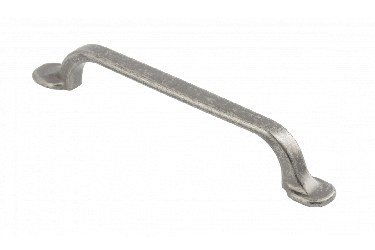 Zamak handle RETRIS C = 128 mm, antique silver 1208966192