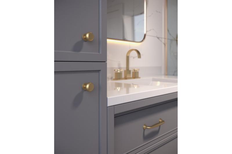 Socket holder STILO C=160 mm brushed gold 1208966208