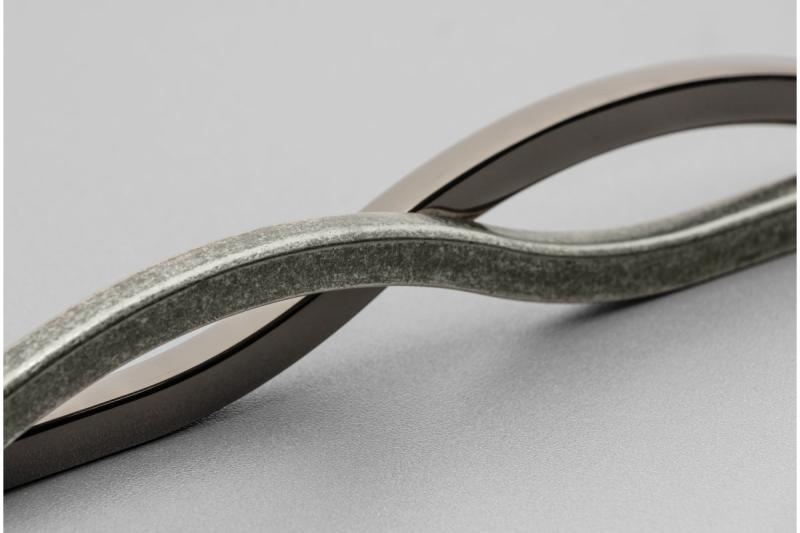 Zamak handle VITO C=288 mm antique silver (OS) 1208966249