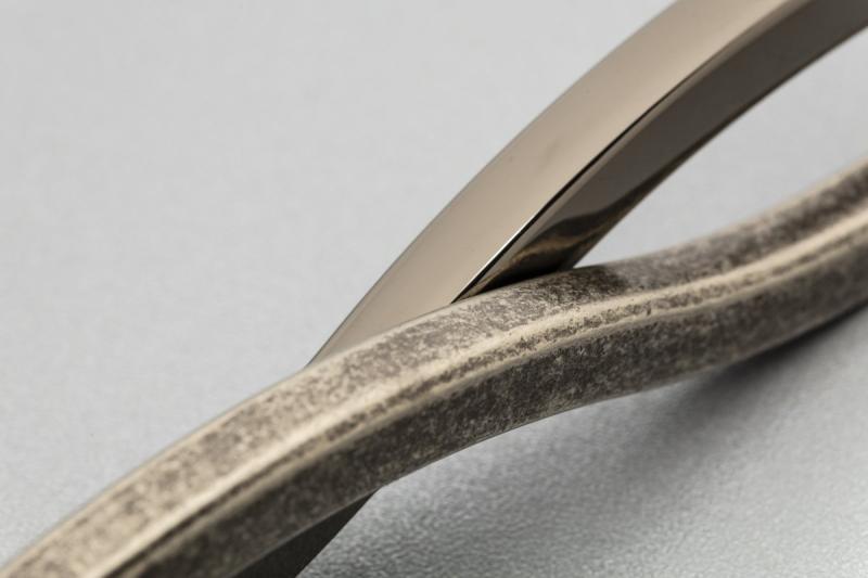 Zamak handle VITO C=288 mm antique silver (OS) 1208966249