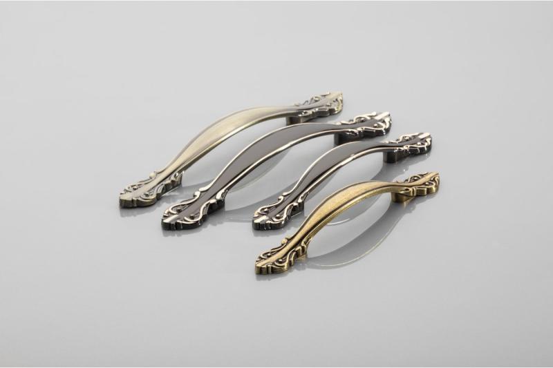 Zamak handle WERONA C=128mm antique brass 1208966253