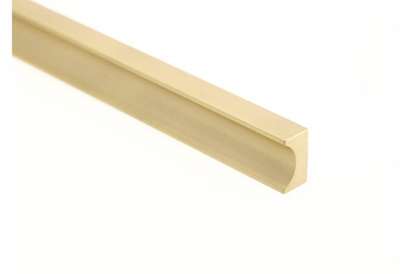 Furniture handle GTV GROOVE, C=3x352 mm, L=1200 mm, Al, brushed gold 1208966978