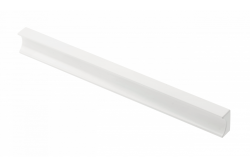 Furniture handle GTV GROOVE, C=160 mm, L=190 mm, Al, white matt 1208966980