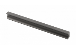 Furniture handle GTV GROOVE, C=160 mm, L=190 mm, Al, matt black 1208966981