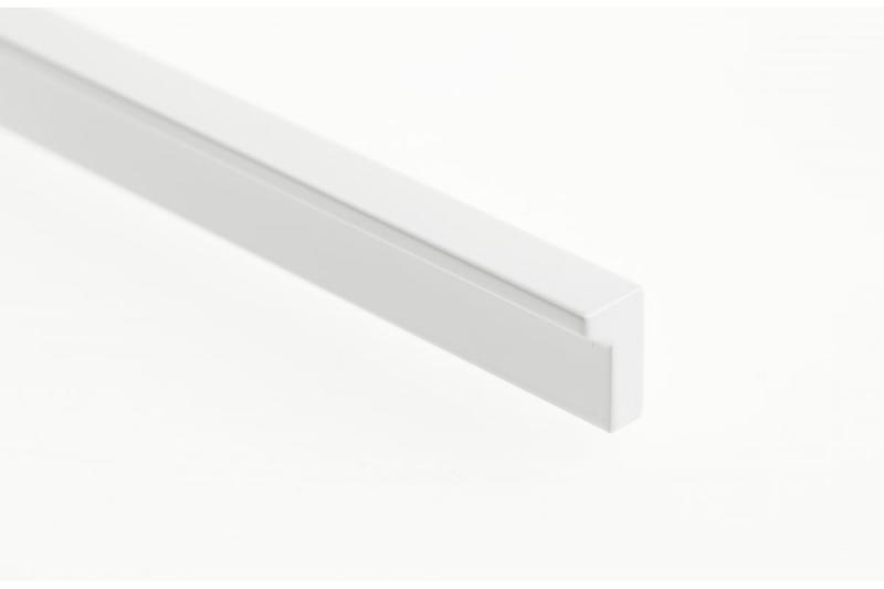 Furniture handle GTV PILLAR, C=160 mm, L=190 mm, Al, white matt 1208966992