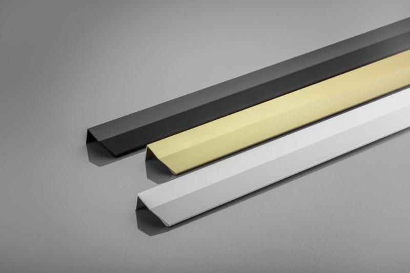 Furniture handle GTV TREX CROSS, C=3x352 mm, L= 1200 mm, Al, white matt 1208966999