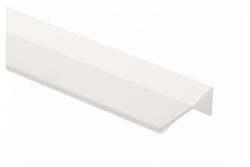 Furniture handle GTV TREX CROSS, C=320 mm, L= 350 mm, Al, white matt 1208967002