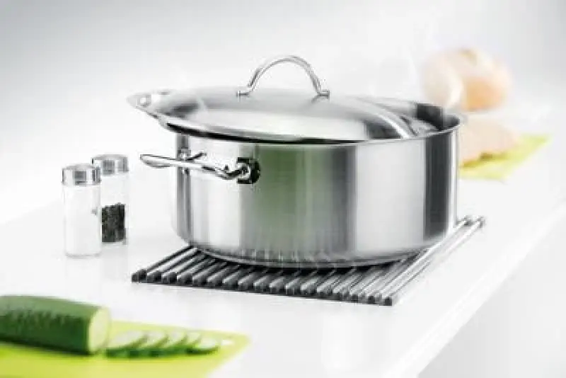 Quadri rvs Rolmat over en voor in de spoelbak 38x32 cm 1208967507