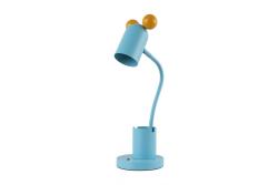 MOUSE desk lamp, 0215, max.250V, 50/60Hz, 1*E27, max.25 W, di.8 cm, IP20, blue