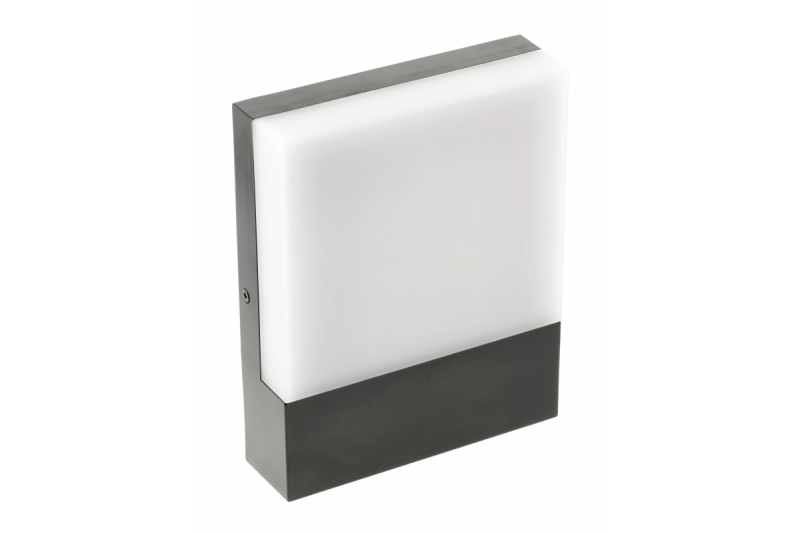 SARO LED luminaire 9W, 900lm, IP54, AC220-240V, 50/60Hz,4000K, black