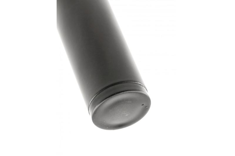 GTV RONDA SIMPLE furniture leg, cantilevered, H=150 mm, fi25 mm, steel, matt black