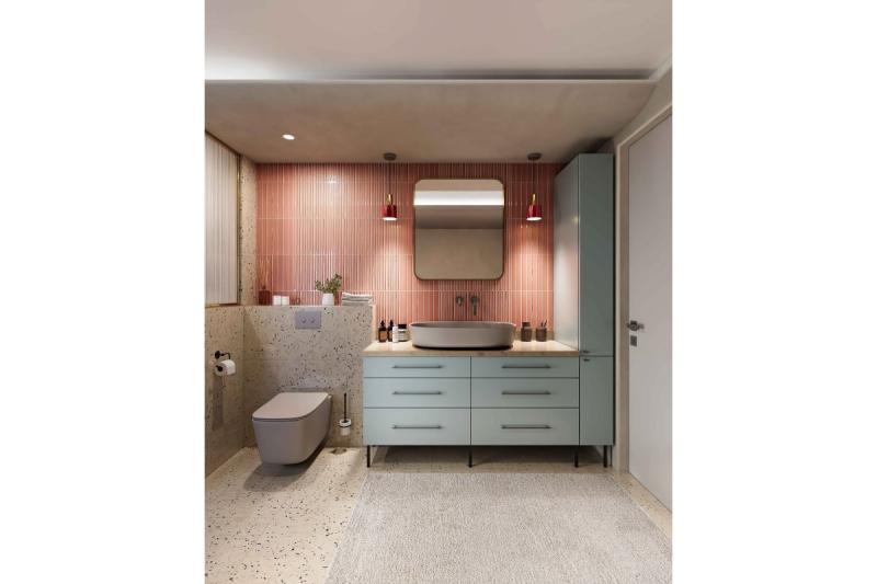 GTV RONDA SIMPLE furniture leg, cantilevered, H=180 mm, fi25 mm, steel, black matt