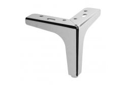 STGY steel foot, 135x135, h=130mm, chrome