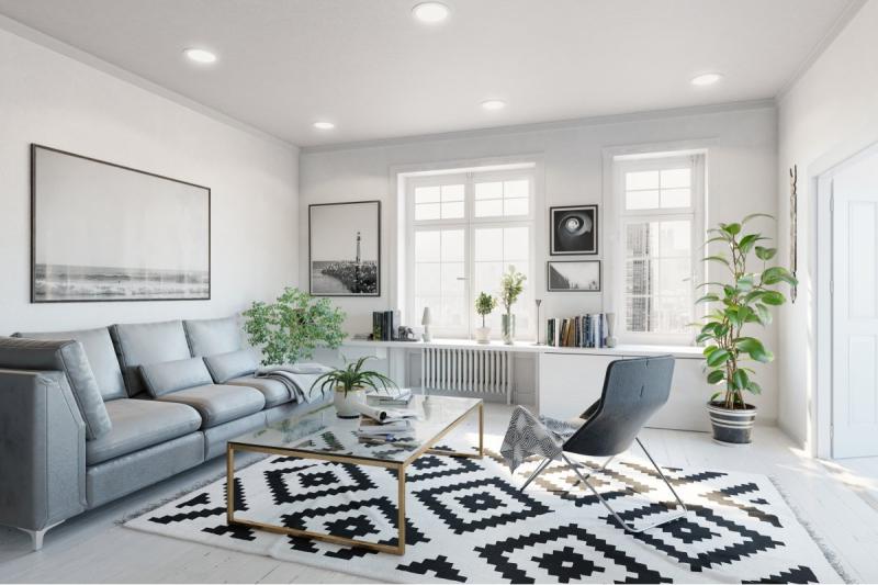 STGY steel foot, 135x135, h=130mm, chrome