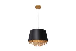 Ceiling luminaire NESTO, 5994, AC220-240V, 50/60Hz, 1*E27, max.40W, IP20, avg. 30 cm, black/gold