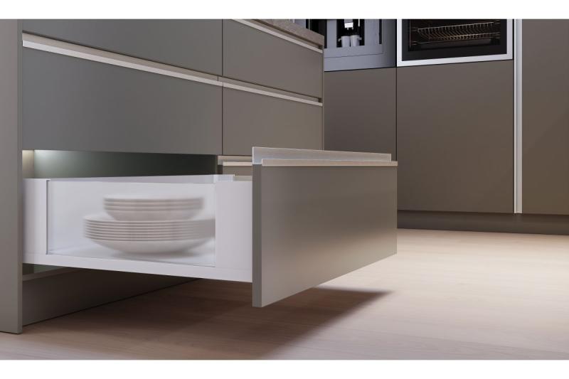 GTV FIRM profile, studded, shape L, L=3500 mm, Al, aluminium