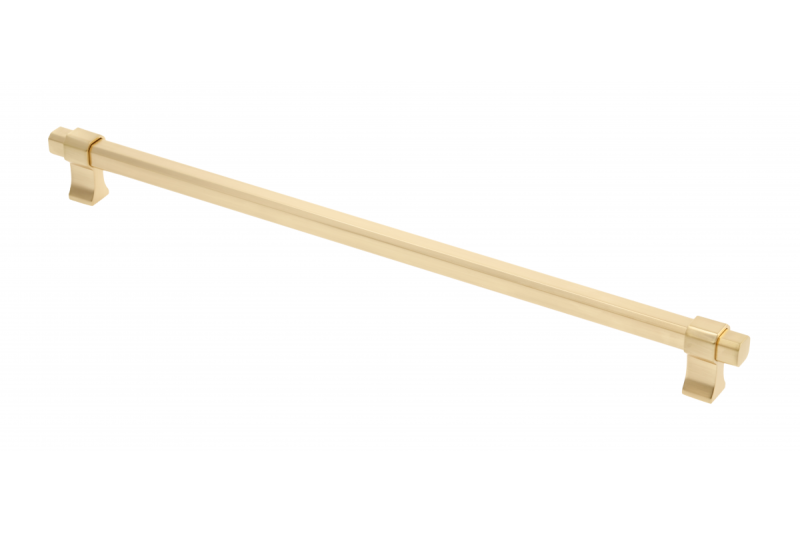 Furniture handle GTV IMPERIAL, C=320 mm, L=354 mm, ZnAl, brushed gold