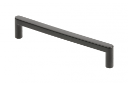 Furniture handle GTV NYXA, C=128 mm, L=138 mm, ZnAl, matt black