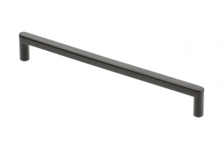 Furniture handle GTV NYXA, C=192 mm, L=202 mm, ZnAl, matt black