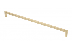 Furniture handle GTV NYXA, C=320 mm, L=330 mm, ZnAl, brushed gold