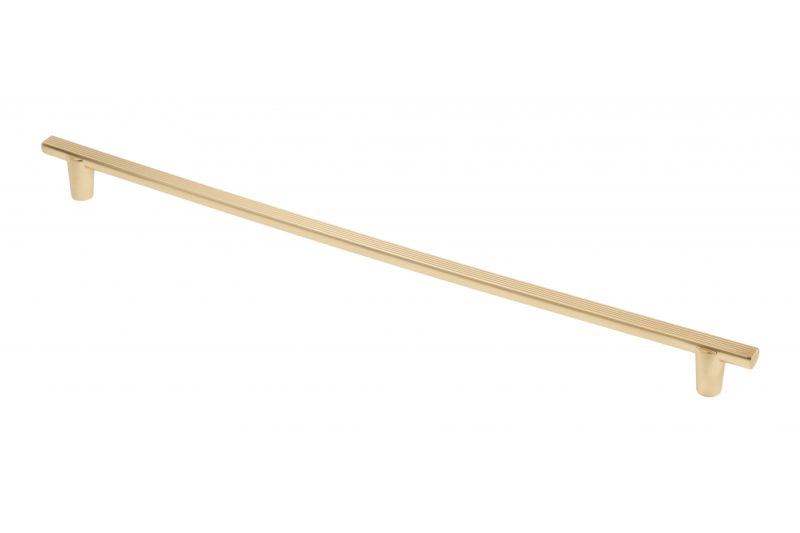 Furniture handle GTV RAY, C=320 mm, L=360 mm, ZnAl, brushed gold