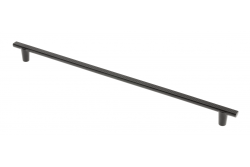 Furniture holder GTV RAY, C=320 mm, L=360 mm, ZnAl, black matt