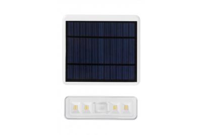 Zonne-verlichtingsarmatuur met bewegings- en schemeringsdetector DAVOS, LED, 1000lm, 4000K, 2000mAh, IP54, wit