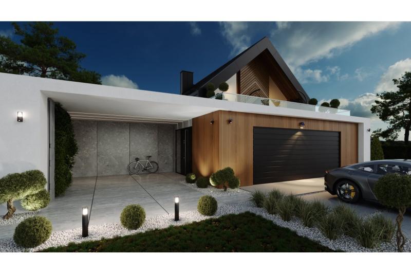 Zonne-lichtarmatuur met bewegings- en schemersensor DAVOS, LED, 1000lm, 4000K, 2000mAh, IP54, zwart