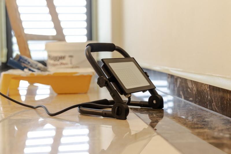 NELI Draagbare Schijnwerper, LED, 30W, 2700lm, 6400K, AC220-240V, IP65, 1.5m kabel