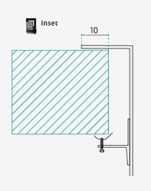 Banka IB1530 RVS Spoelbak 168 x 318 mm Opbouw en Vlakinbouw 1208970043