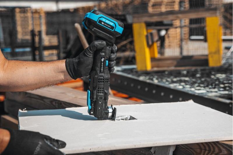 HÖGERT krachtig snoerloos multifunctioneel gereedschap, 18V, zonder accu