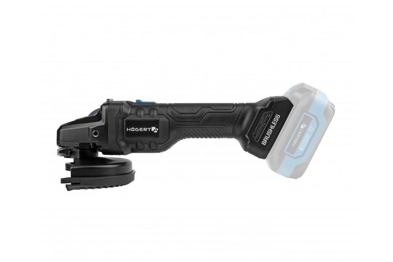 HÖGERT Kabelloze haakse slijper 125MM 18V - zonder accu