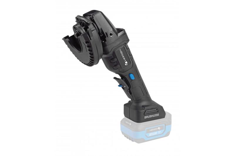 HÖGERT Kabelloze haakse slijper met peddelschakelaar, 125MM, 18V - zonder accu