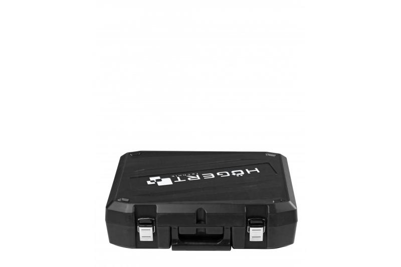 HÖGERT accuboormachine 18V, set met accu, oplader, bithouder, borenmagazijn