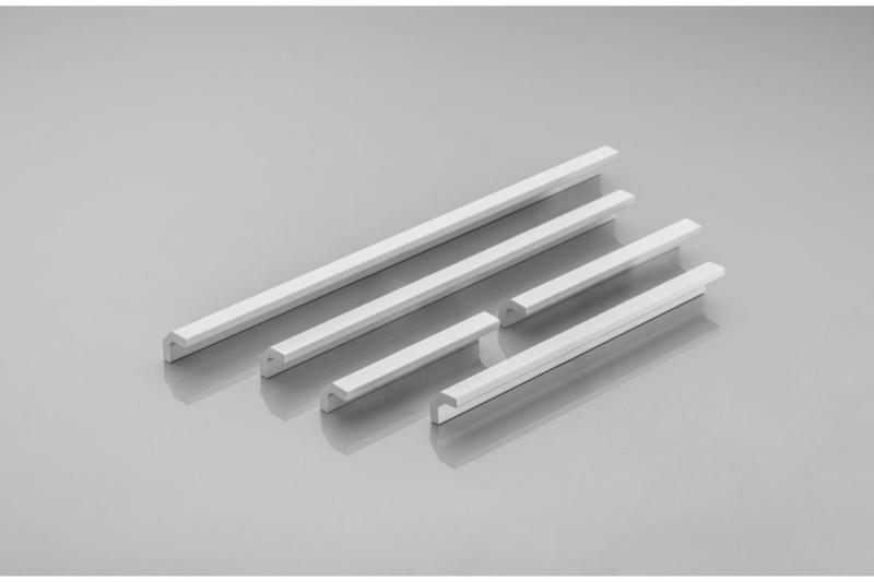 Aluminium handgreep KAPPA C=96mm aluminium