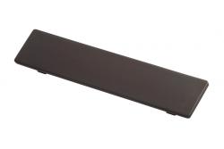 Zamak handgreep HILL Vorm kunst C=128mm zwart chroom