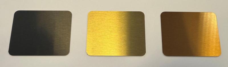 Pure.Sink PVD RVS kleur sample geborsteld goud 1208970650