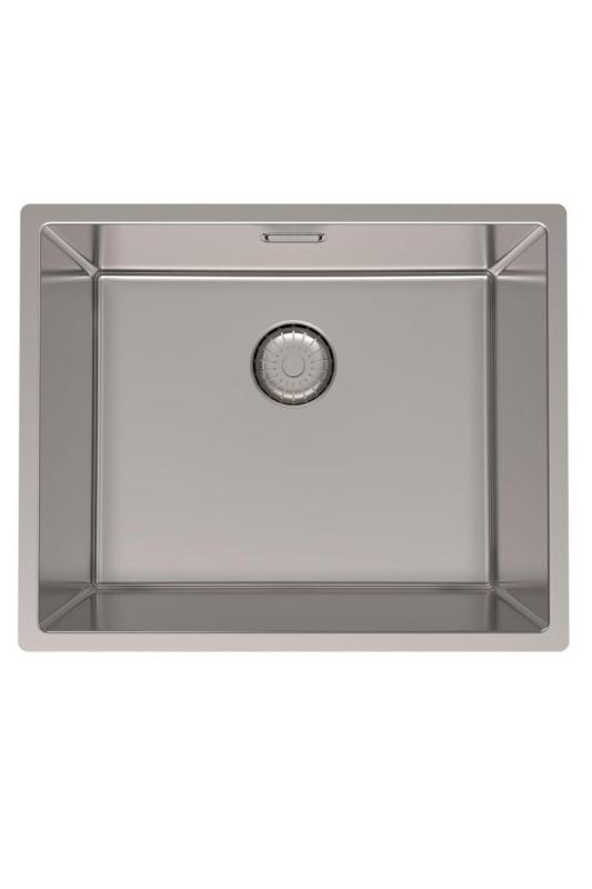 Pure.Sink Prestige  Combinatieset RVS spoelbak 50x40 cm met RVS Keukenkraan 1208970762