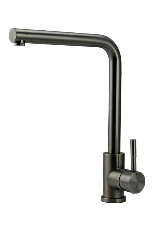 Pure.Sink Prestige  Combinatieset Gun metal spoelbak 50x40 cm met Gun metal Keukenkraan 1208970763