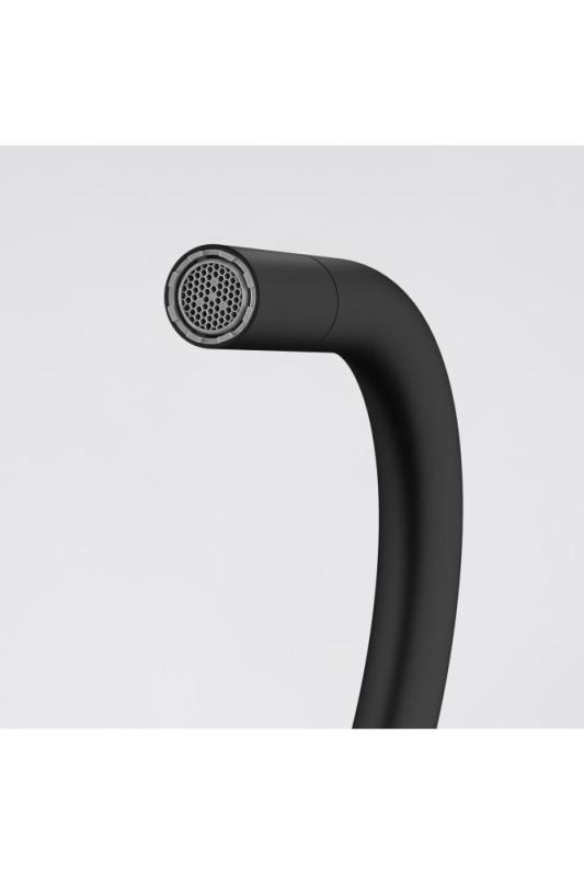 Franke Maris Slim J Keukenkraan Zwart met Uittrekbare Uitloop 115.0728.389