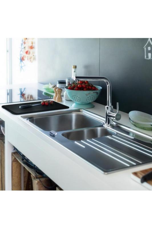 Franke Lina L Keukenkraan Draaibare Uitloop Chroom 115.0693.230