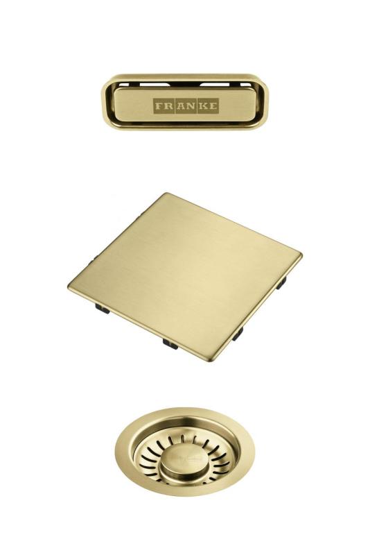 Franke Kubus 2.0 kleurset Afvoerset Goud 1208970836