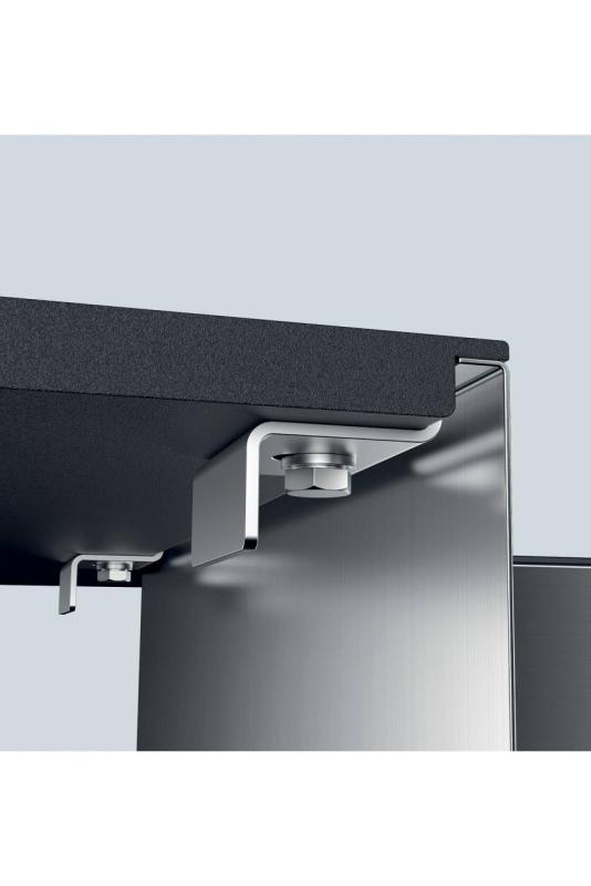 Foster Phantom Slimline RVS Spoelbak 50x40cm Onderbouw voor keramische aanrechtbladen 1208971122